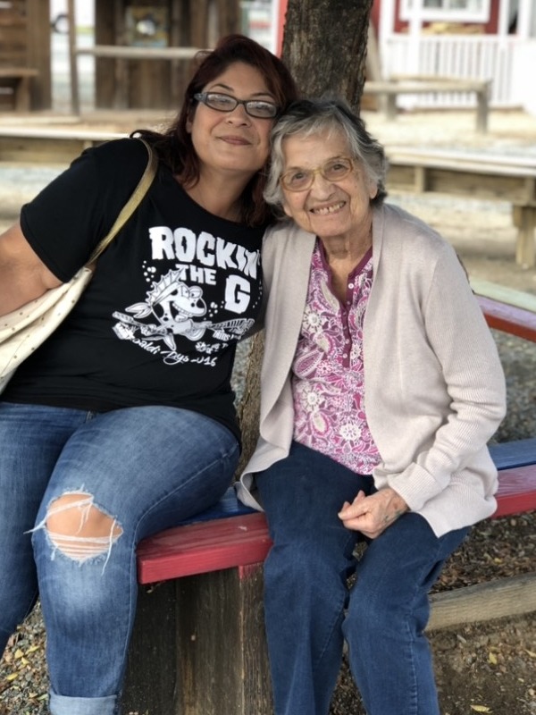 Roxanne C. stage 3 EGFR+ non-small cell lung cancer