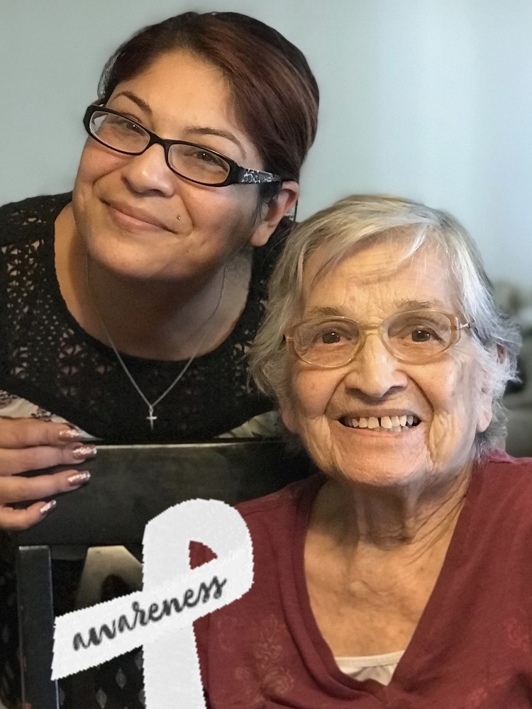 Roxanne C. stage 3 EGFR+ non-small cell lung cancer