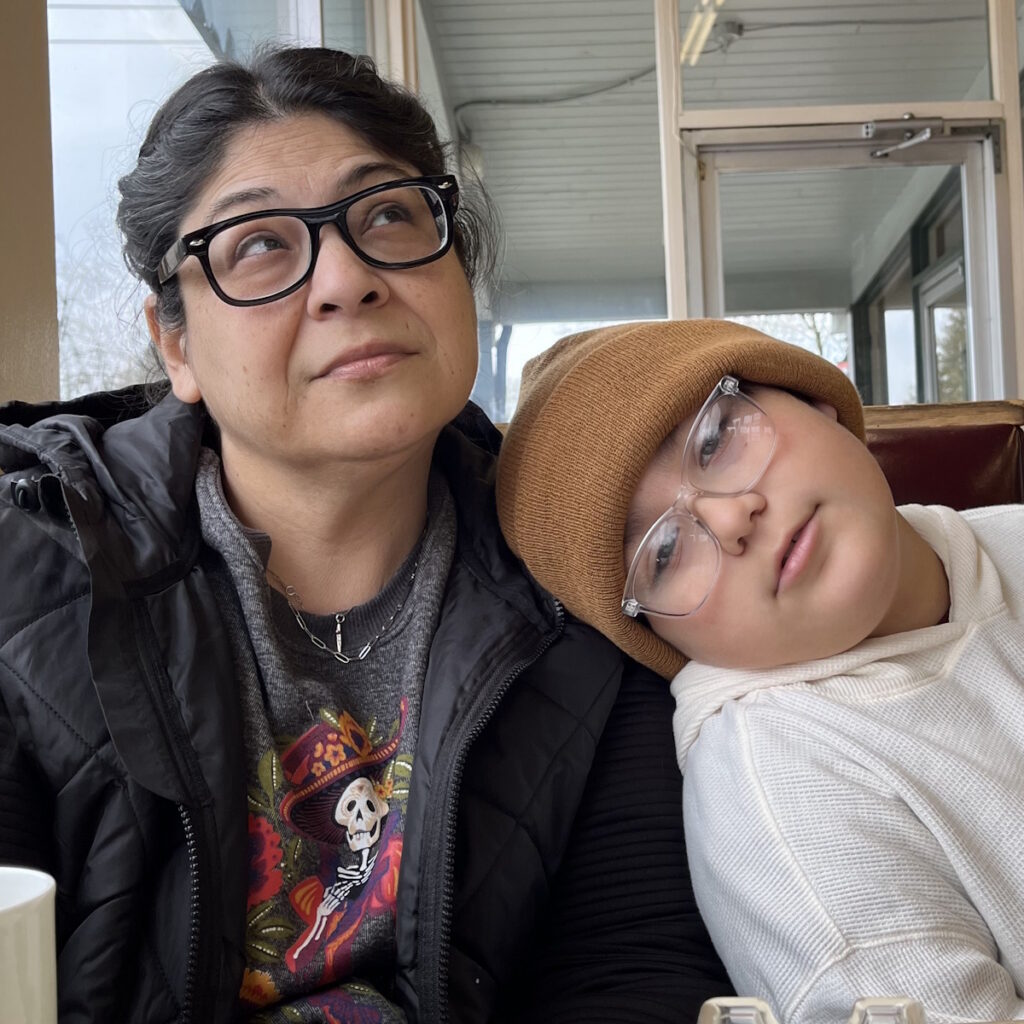 Roxanne C. stage 3 EGFR+ non-small cell lung cancer