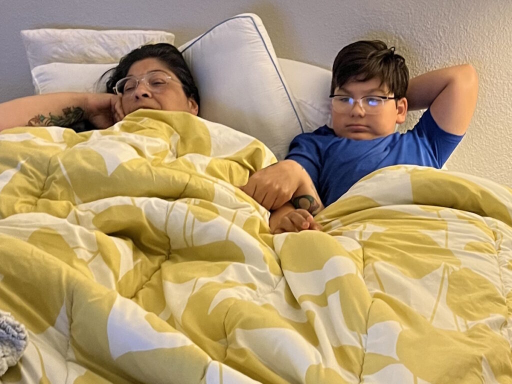 Roxanne C. stage 3 EGFR+ non-small cell lung cancer