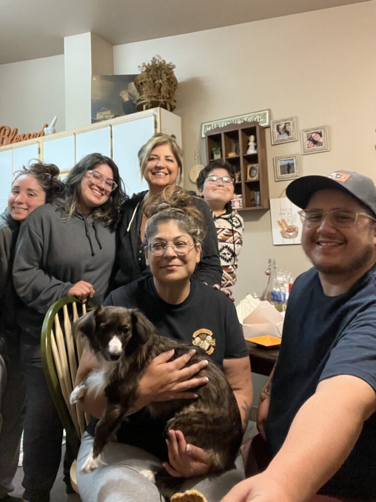 Roxanne C. stage 3 EGFR+ non-small cell lung cancer