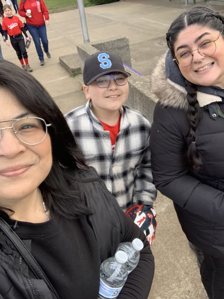 Roxanne C. stage 3 EGFR+ non-small cell lung cancer