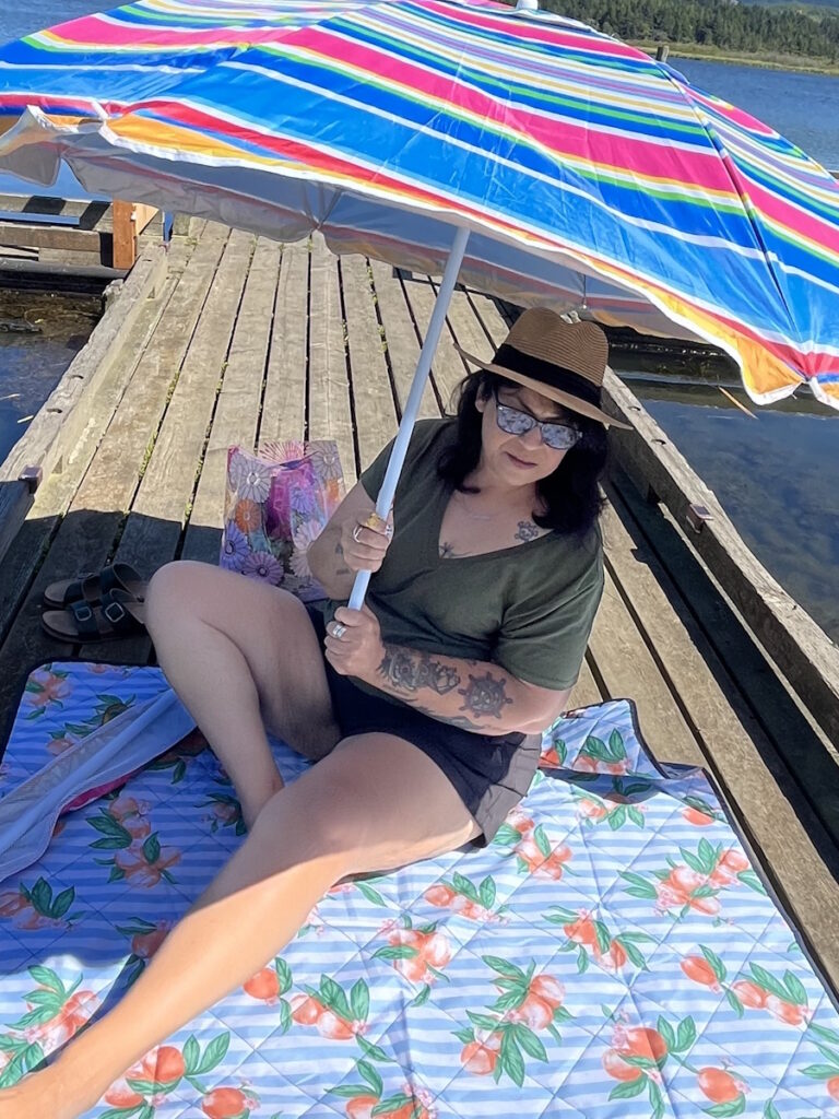 Roxanne C. stage 3 EGFR+ non-small cell lung cancer