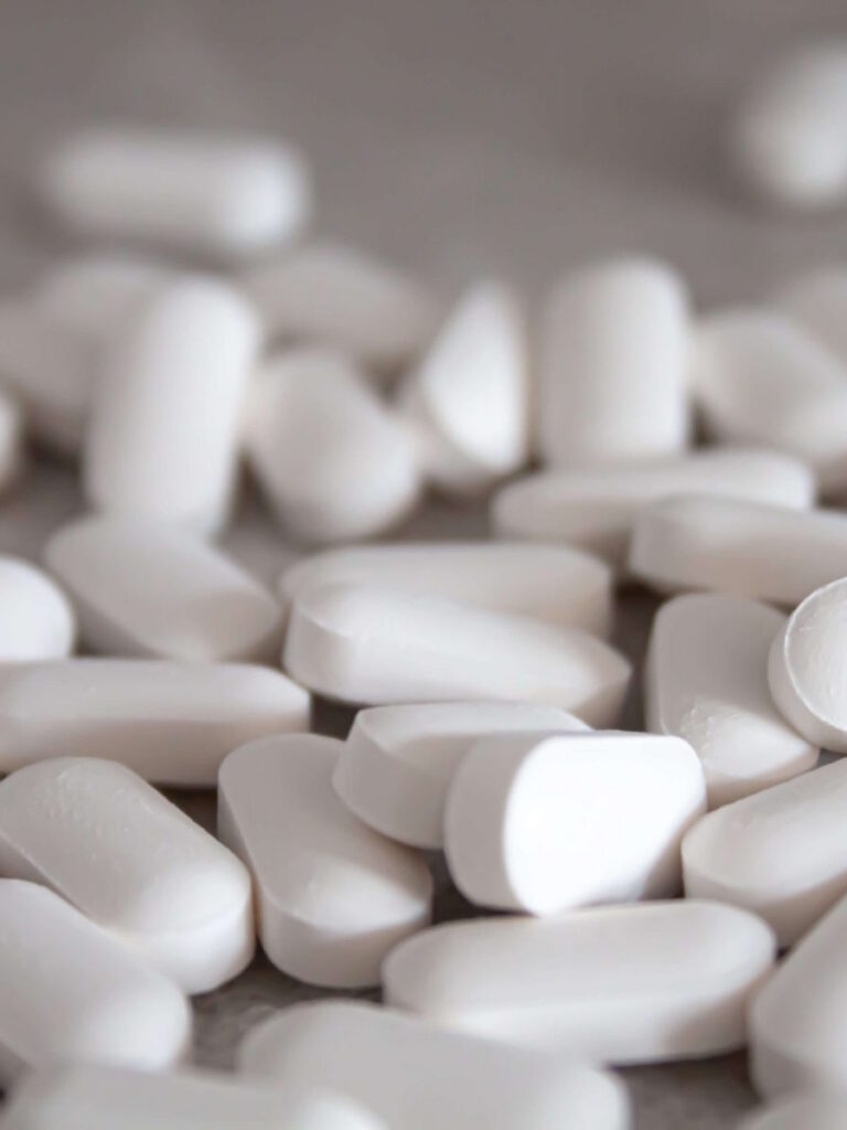 white pills