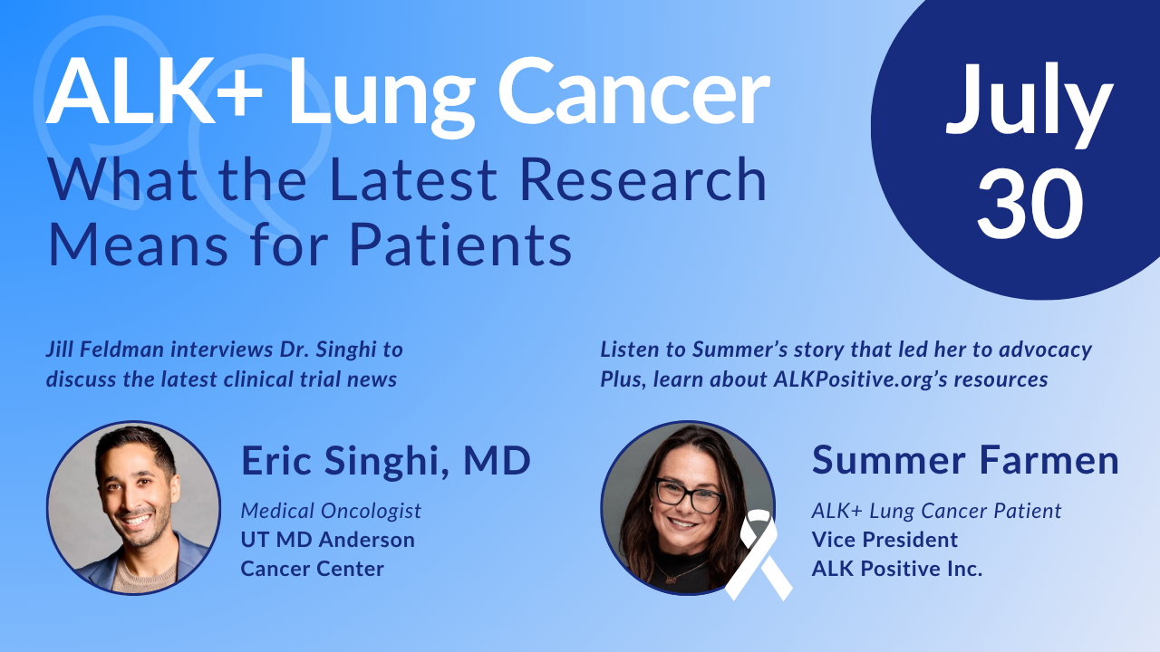 The Latest Research on ALK+ Lung Cancer