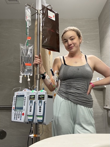 Kelsey S. non-Hodgkin lymphoma