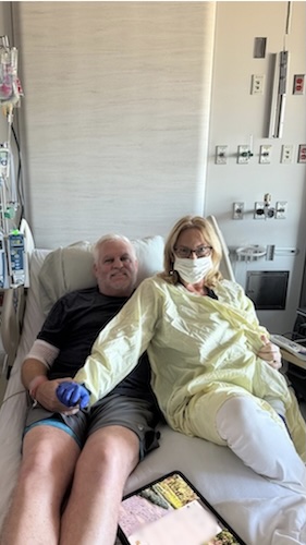 Nan T., wife and caregiver of Jim T., BPDCN patient